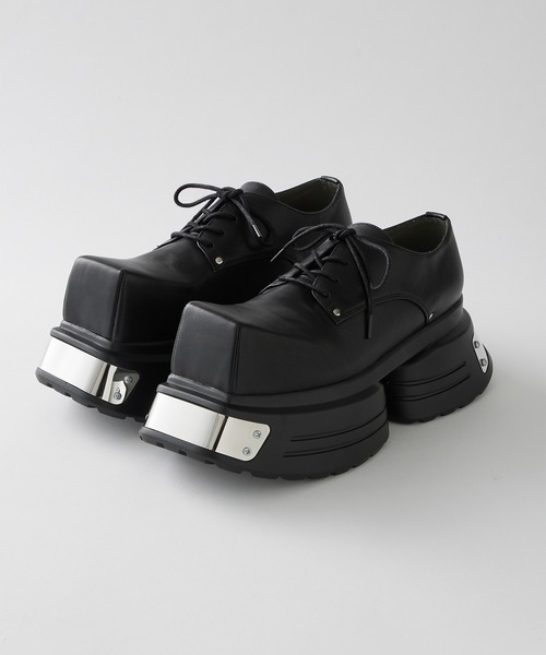 GRANCY ビジネスシューズ 「GRANCY」Metal Plate Leather Shoes