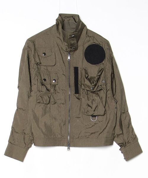 DIESEL（ディーゼル） ミリタリージャケット - カーキ レディース