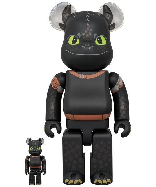 BE@RBRICK フィギュア TOOTHLESS 100％ ＆ 400％ : ZOZOTOWN Yahoo!店
