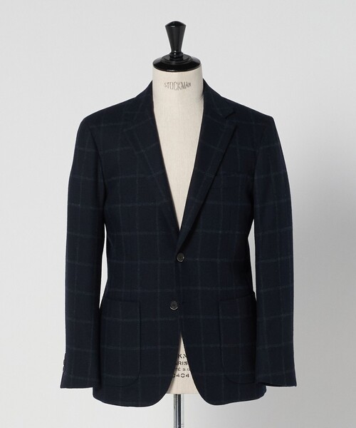 A DAY IN THE LIFE ジャケット テーラードジャケット ツイード ツイル