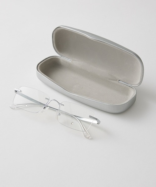 GRANCY サングラス 「GRANCY」Rhinestone Design Rimless Glasses