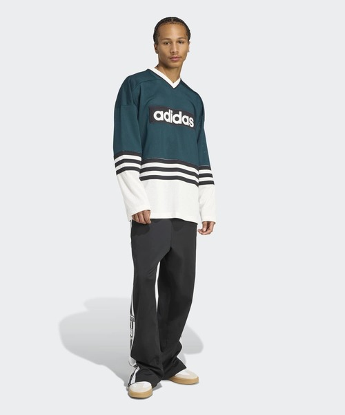 BABYL XXLサイズ ホッケー ジャージ ロンT adidas（アディダス） t