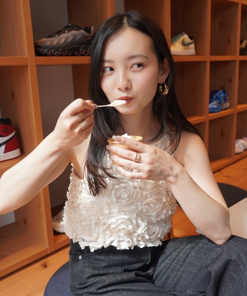 EIMY ISTOIRE（エイミーイストワール） ボリュームフラワーモチーフ