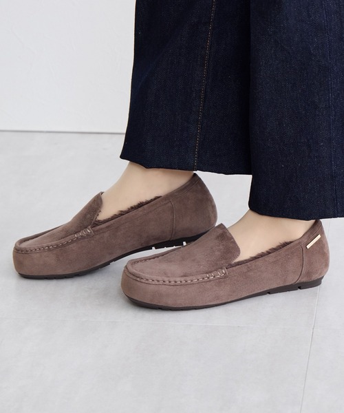 HIMIKO デッキシューズ モカシン 「HIMIKO」「撥水」ふわふわモカシン