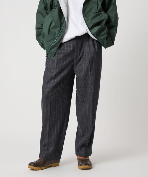 STEVEN ALAN（スティーブンアラン） スラックス ウール フラノ イン