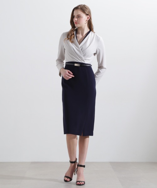 PINKY&DIANNE（ピンキー アンド ダイアン） ワンピース バイカラー