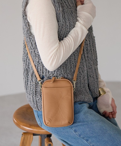 MARK'S（マークス） ショルダーバッグ バッグ C11「本革」スマホ