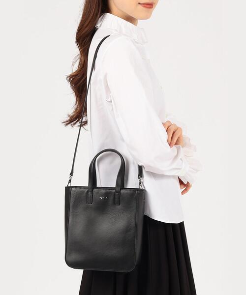 agnes b.（アニエスベー） トートバッグ Lucy 2wayトートバック QAS01