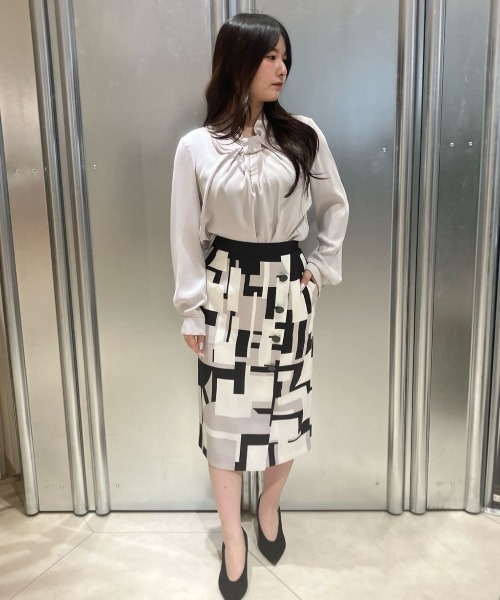 PINKY&DIANNE（ピンキー アンド ダイアン） ブラウス シャツ メタル