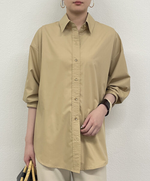 Loungedress（ラウンジドレス） ブラウス シャツ ライトサテンBIG
