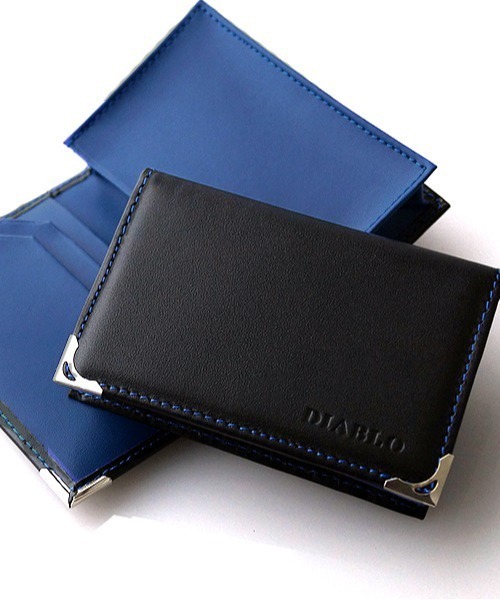 名刺入れ バイカラー大容量レザー名刺入れ メンズ : ZOZOTOWN Yahoo!店