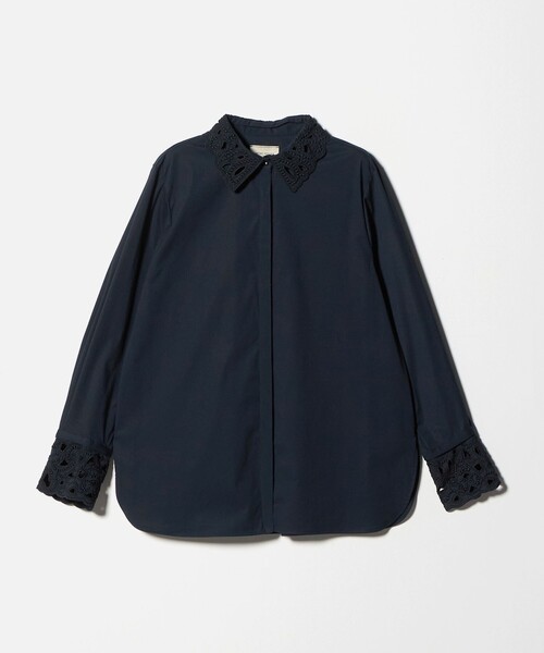 UNITED ARROWS（ユナイテッドアローズ） ブラウス シャツ エンブロイ