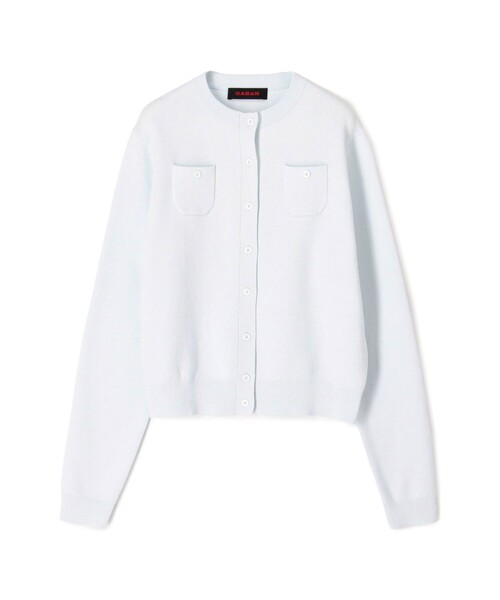 CABaN（キャバン） カーディガン コットンカシミヤ クルーネック