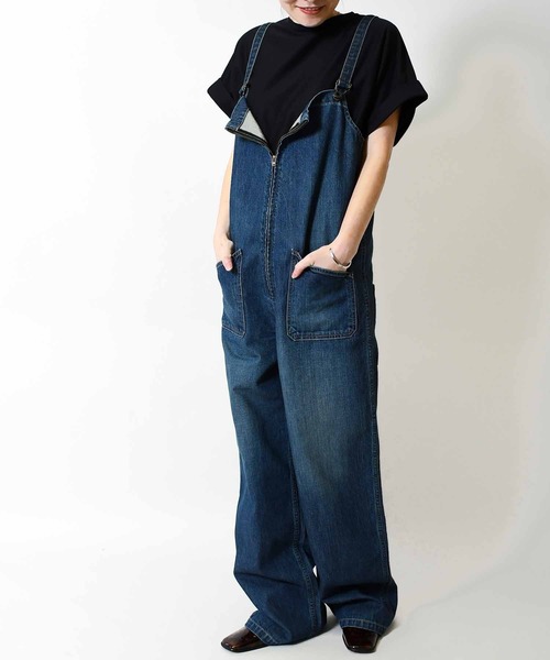 Johnbull（ジョンブル） サロペット オーバーオール デニムチューブ