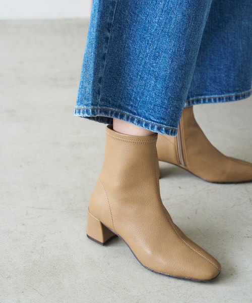 LE TALON（ル タロン） ブーツ 「追加」5cmスクエアフィットショート