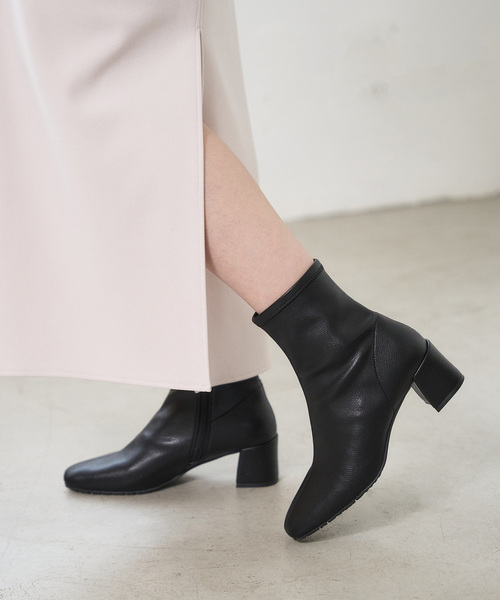 LE TALON（ル タロン） ブーツ 「追加」5cmスクエアフィットショート