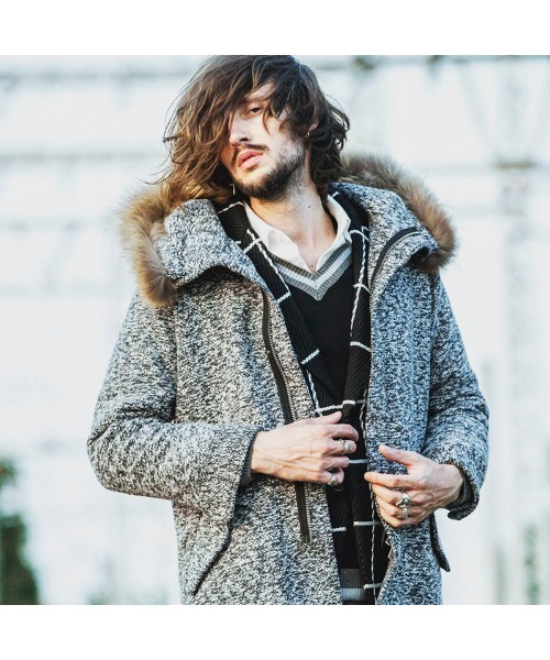 NO ID.（ノーアイディー） ダウンジャケット ダウン 「NO ID.」Wool