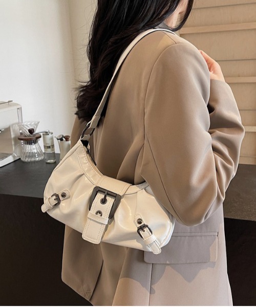 FREE STYLISTS ショルダーバッグ バッグ Y2K バックル ベルト