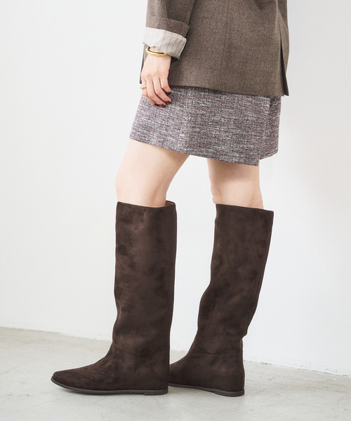 LE TALON（ル タロン） ブーツ 「追加3」2cmワイドシャフトロング