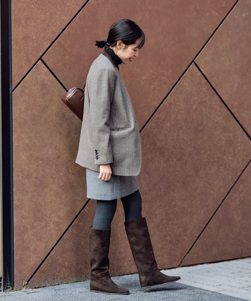 LE TALON（ル タロン） ブーツ 「追加3」2cmワイドシャフトロング