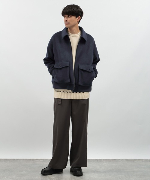 LAKOLE（ラコレ） セーター ニット ハンドステッチプルオーバー