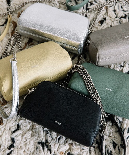 Beau're（ヴュレ） ショルダーバッグ バッグ BEAURE トリプル