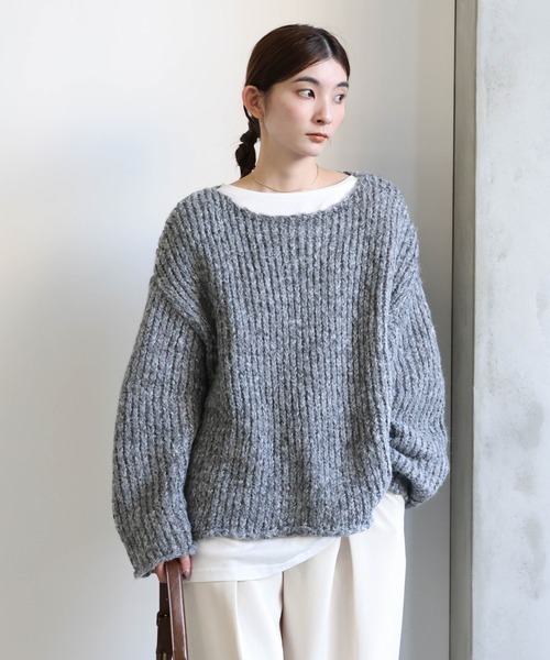 select MOCA（セレクトモカ） ニット セーター アルパカタッチミックス