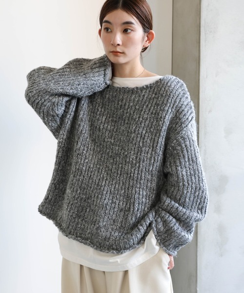 select MOCA（セレクトモカ） ニット セーター アルパカタッチミックス