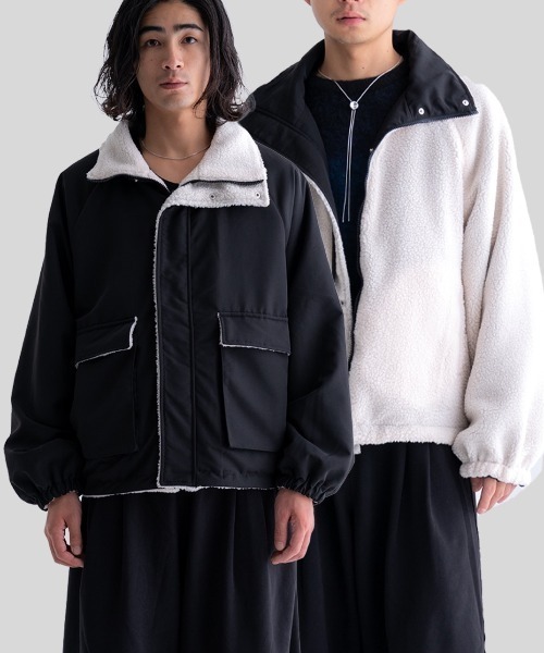 SINSS ブルゾン アウター Reversible blouson / リバーシブルブルゾン