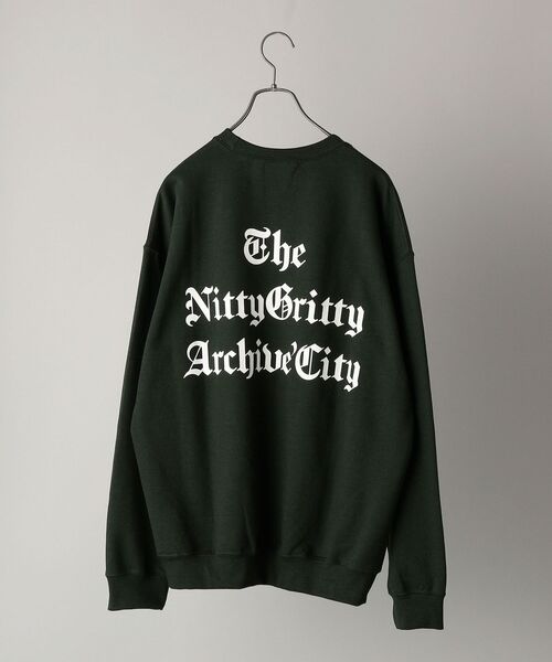 SHIPS（シップス） スウェット THE NITTY GRITTY ARCHIVE CITY