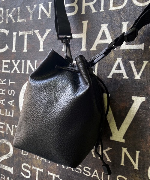 Port（ポート） ショルダーバッグ ヴィンテージタイプ PUレザー 巾着