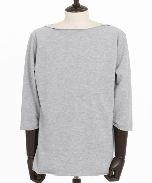 CAMBIO（カンビオ） トレーナー スウェット msw1626-ボートネック7分袖