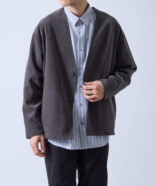 LE CERCLE par rope' カーディガン フェードツイルカーディガン メンズ