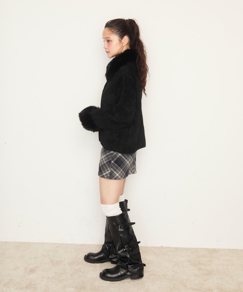 Nadana ブーツ バックルロングエンジニアブーツ レディース : ZOZOTOWN