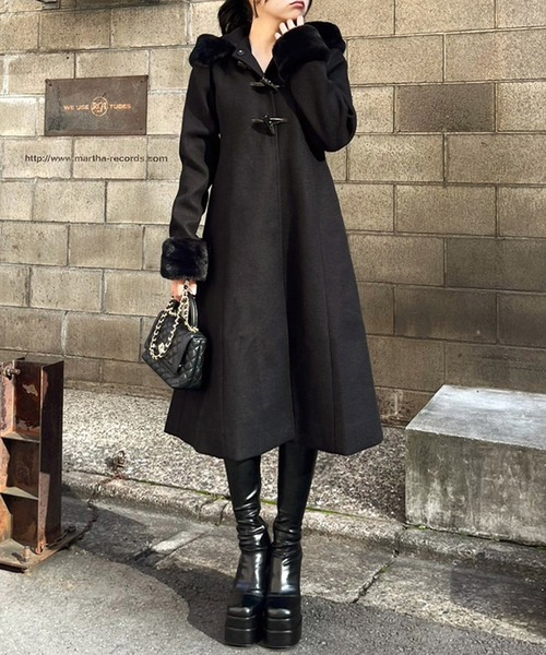 ROYAL PARTY（ロイヤルパーティー） ダッフルコート コート ファー付