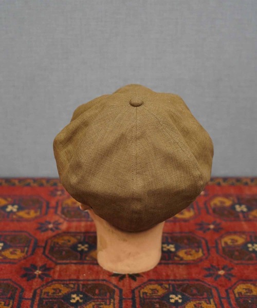 Mr.FATMAN 帽子 キャスケット LUCKY DAN FRENCH LINEN メンズ