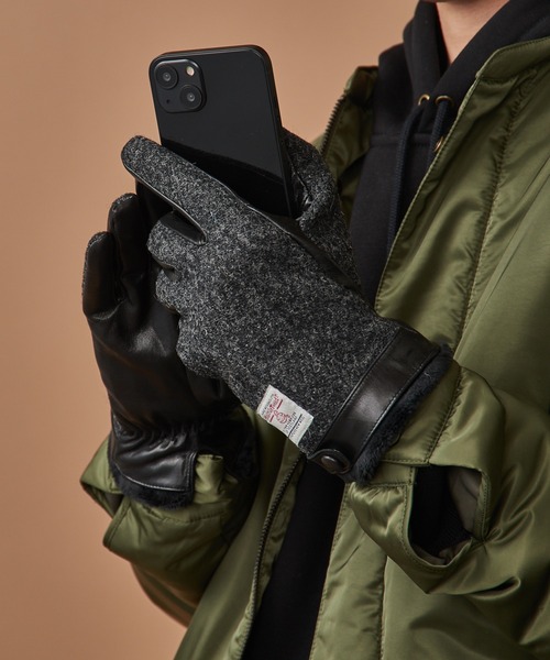 SETUP7（セットアップセブン） 手袋 「SETUP7」スマホ対応 羊革×HARRIS