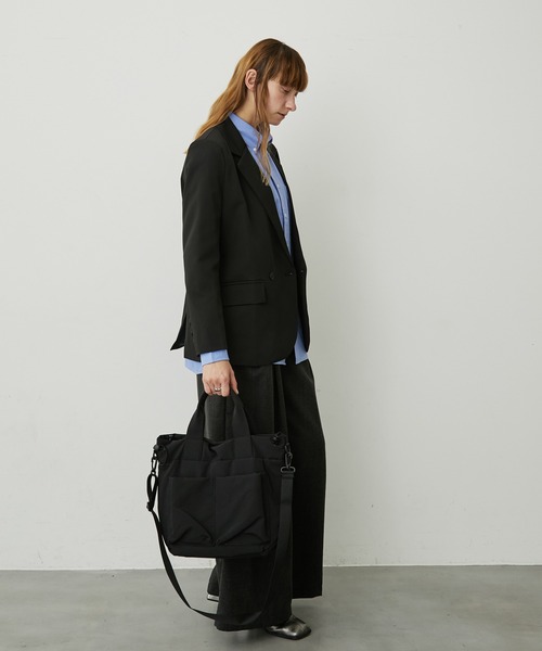 uyu. ショルダーバッグ バッグ 2way ショルダートート ナイロンバッグ