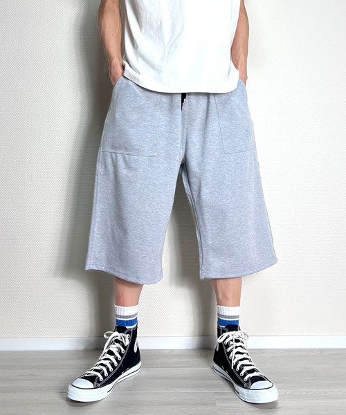 BEATJIVE（ビートジャイブ） パンツ ストレッチジャージ素材 ワイド