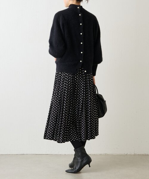 BEARDSLEY（ビアズリー） ワンピース ドットギャザーワンピース