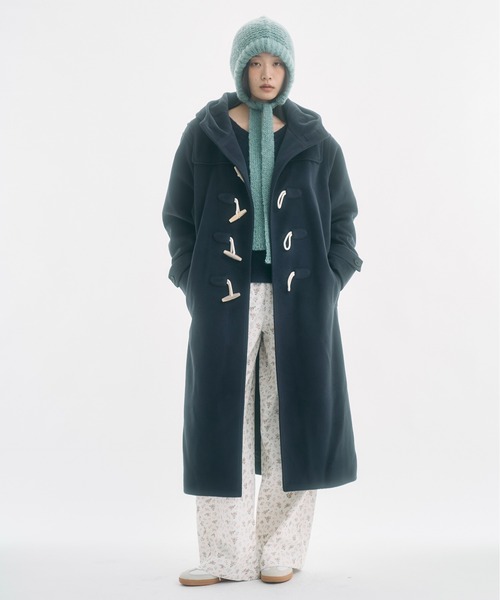 FEKETE（フェケテ） ダッフルコート コート high-neck hooded long