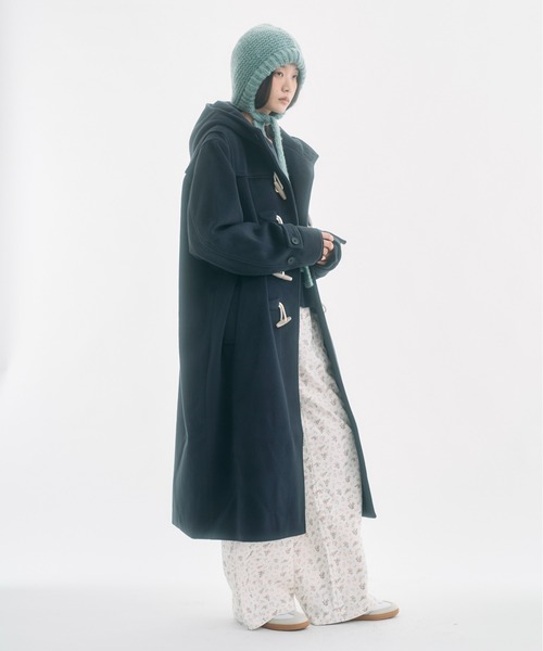 FEKETE（フェケテ） ダッフルコート コート high-neck hooded long