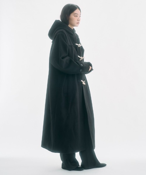FEKETE（フェケテ） ダッフルコート コート high-neck hooded long
