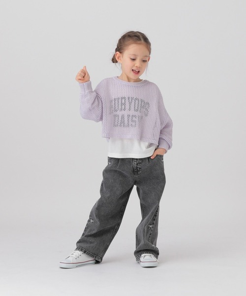 GLOBAL WORK（グローバルワーク） ニット セーター メッシュニット