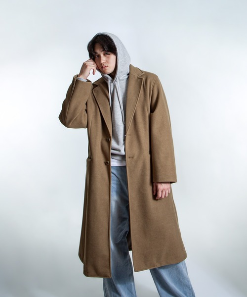 ZIP FIVE -White Line- チェスターコート コート 「White Line」 MOSS