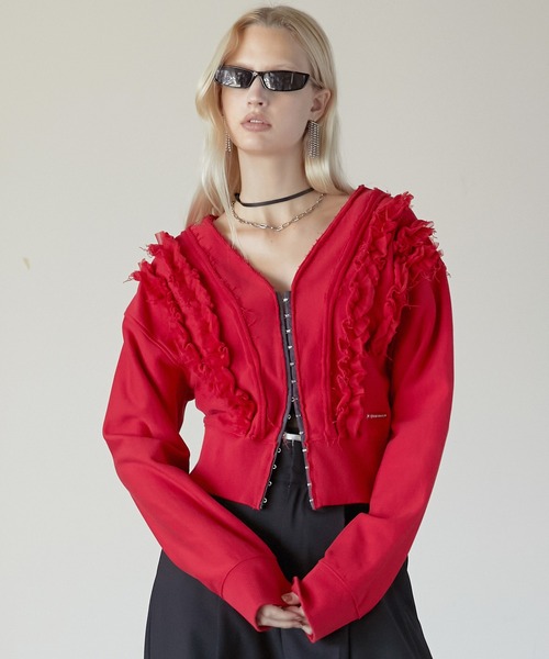 PRANK PROJECT（プランクプロジェクト） カーディガン FREE レッド