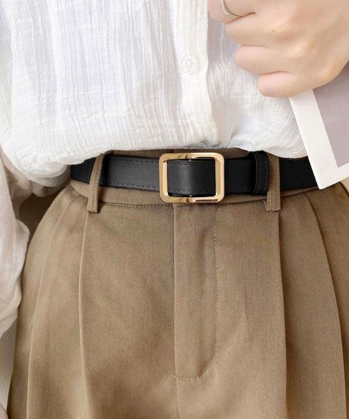 florist（フローリスト） ベルト 「無段階調節」スクエアバックルPU