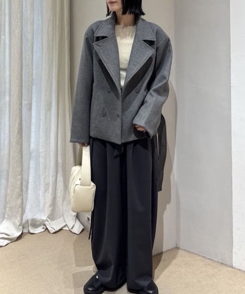 STYLEMIXER（スタイルミキサー） コート アウター ウールベルト