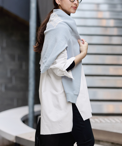 FRAMeWORK（フレームワーク） ブラウス シャツ バンドカラーロング