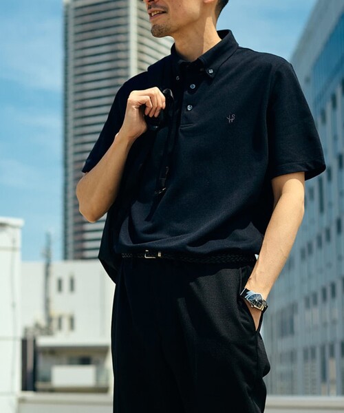 SHIPS（シップス） ポロシャツ 「WEB限定」SHIPS: 吸水速乾・UVケア